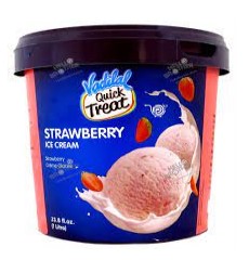 STRAWBERRY ICECREAM 1LTR 